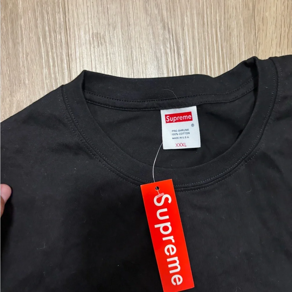 Supreme Classic Black Tee - Picture 2 of 2